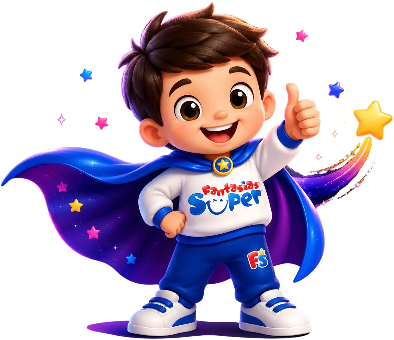 Mascote Fantasias Super